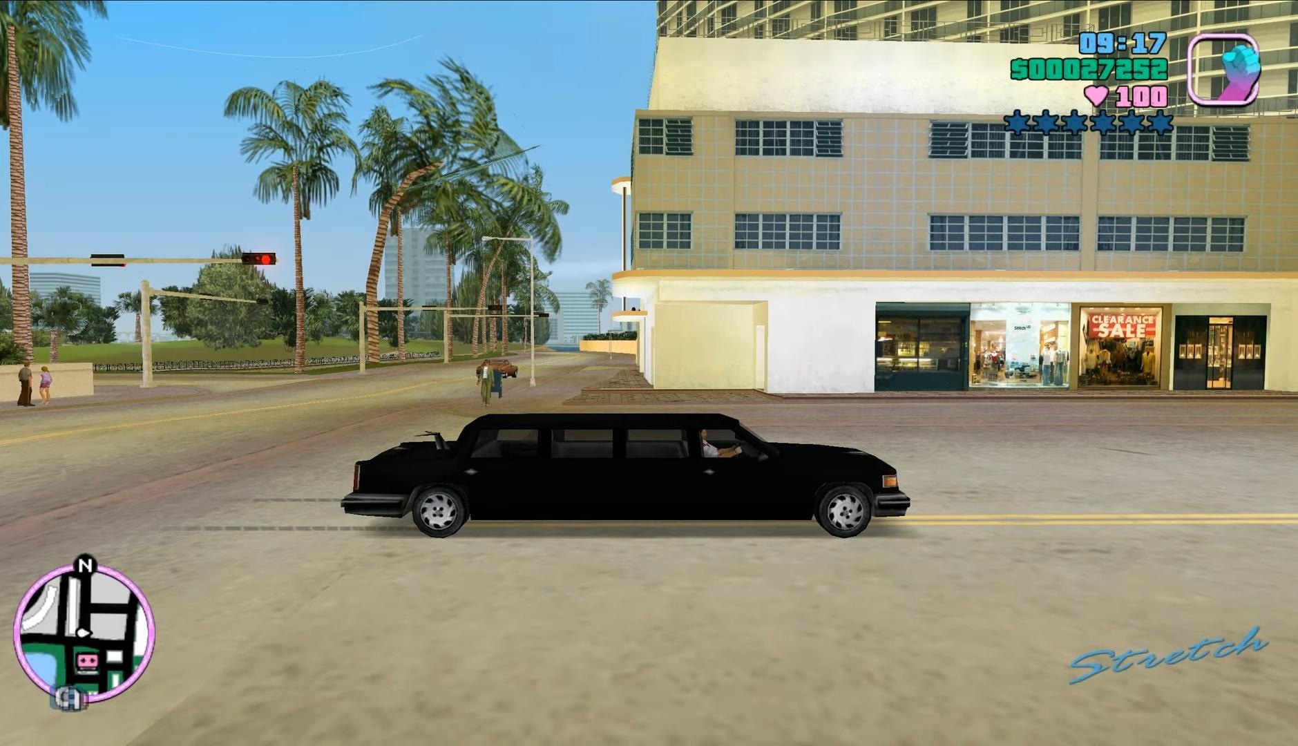 Black Stretch Location in GTA Vice City