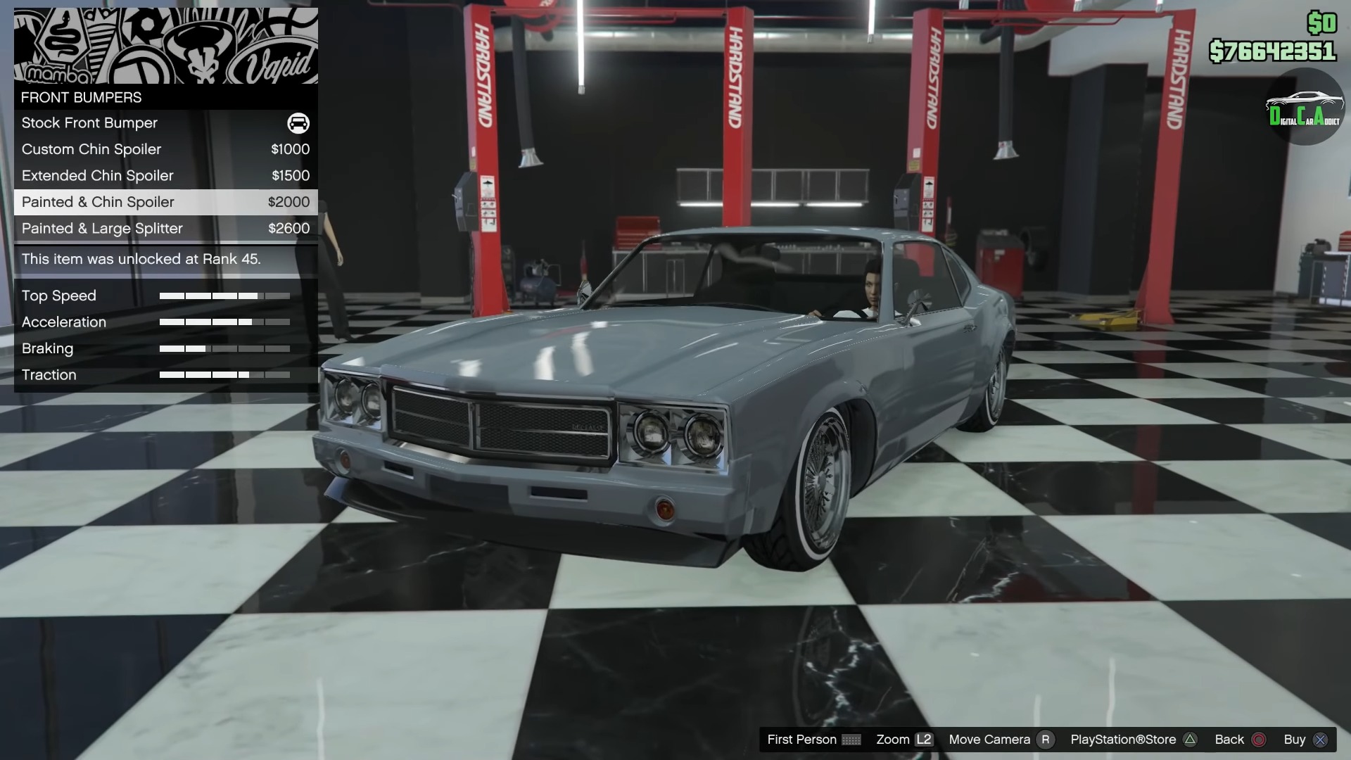 Declasse Sabre Turbo Custom GTA V lowrider