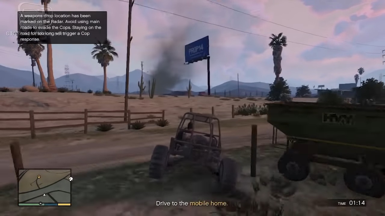 GTA 5 - Arms Trafficking Ground