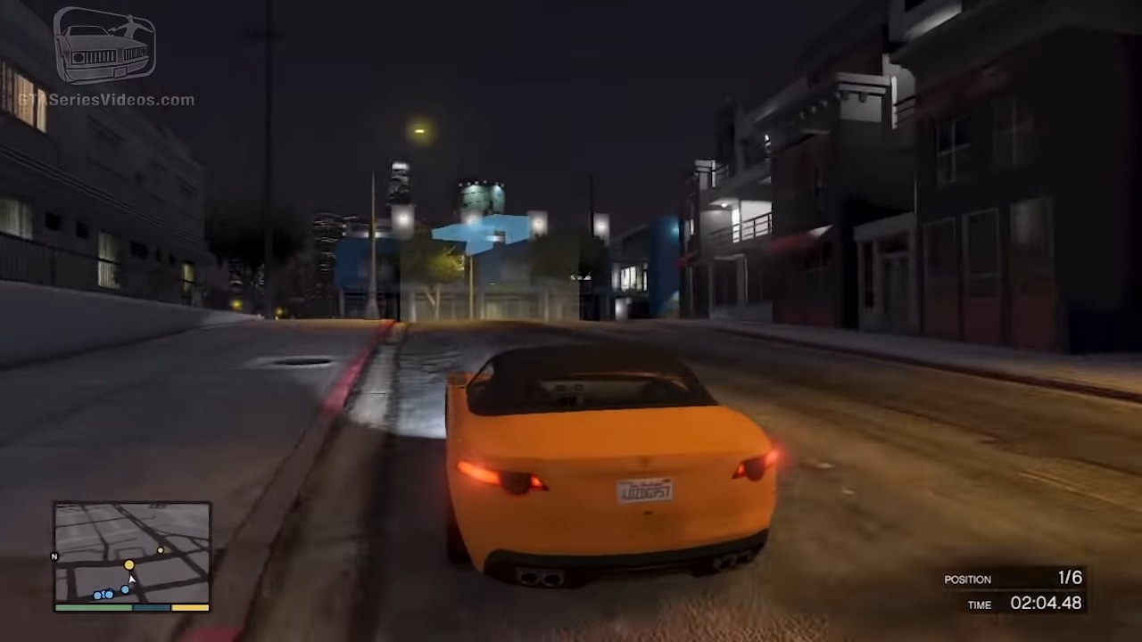 GTA 5 Street Races