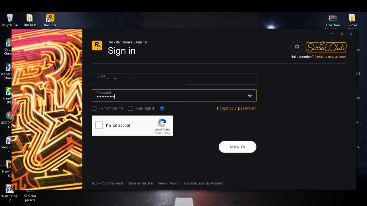 HOW TO SIGN UP IN THE SOCIAL CLUB gta 5