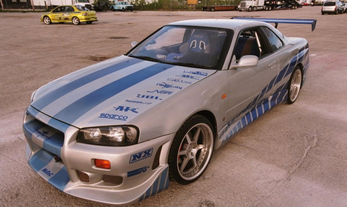 nissan skline Paul Walker's Car in gta v