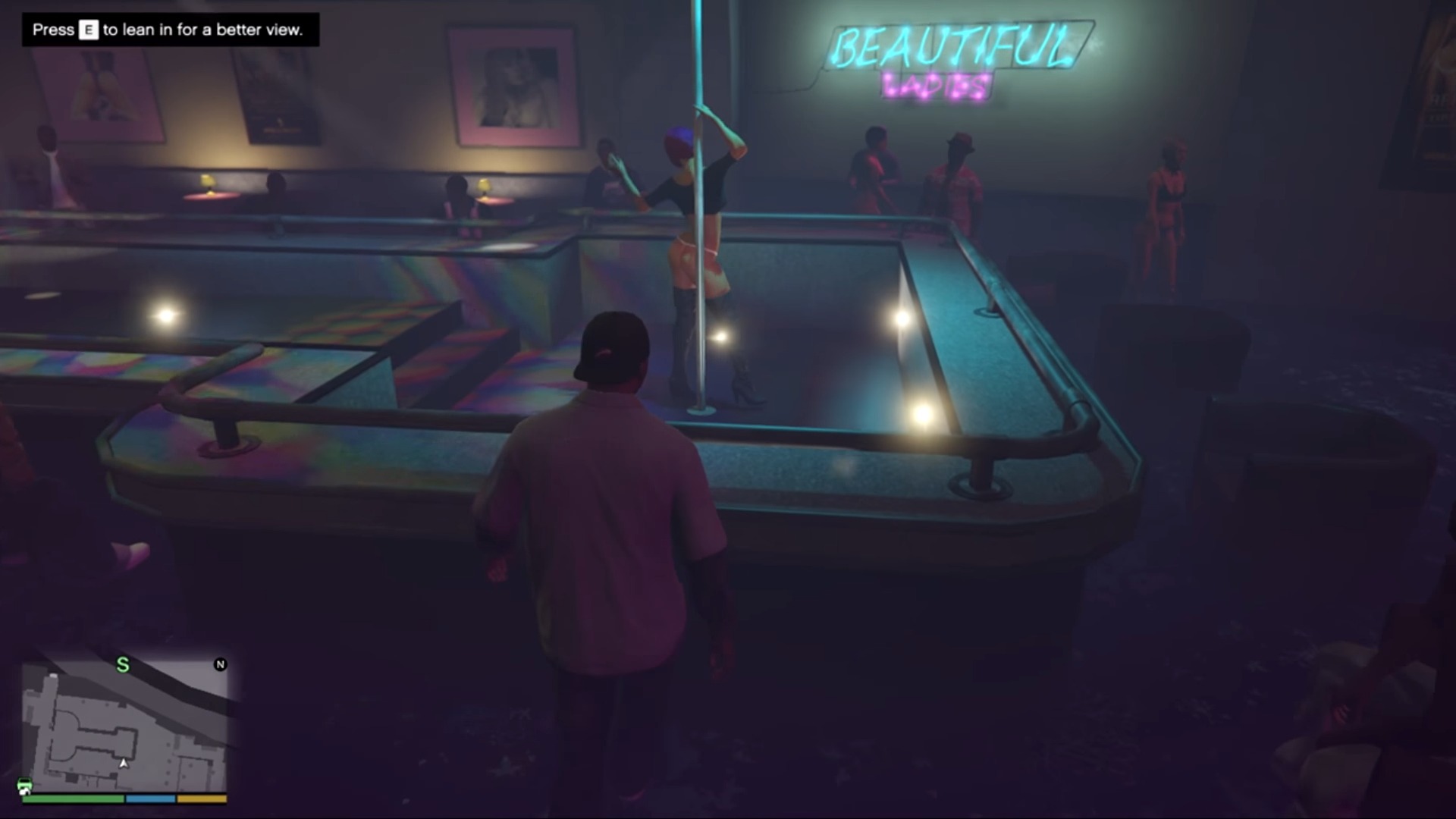 Strip Club pastime in GTA V