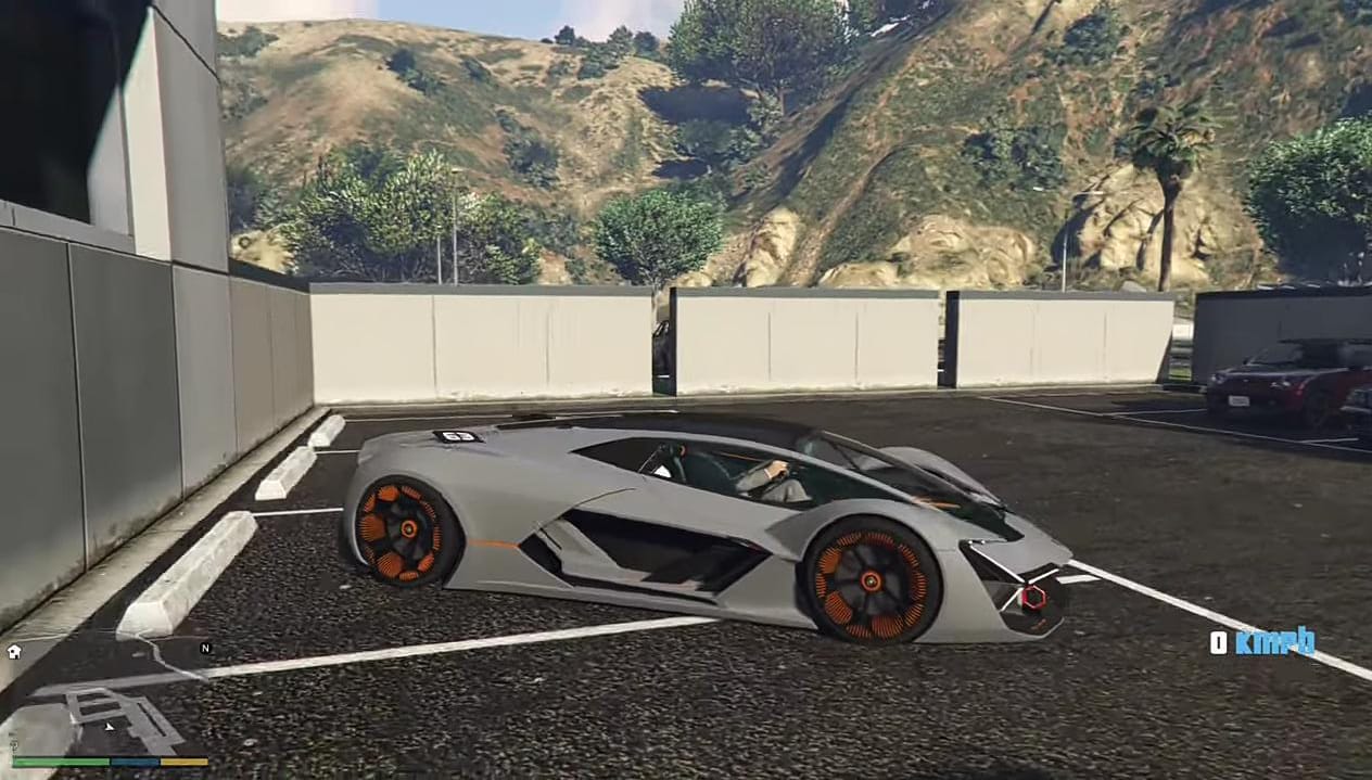 A car is ready to be sold in GTA 5