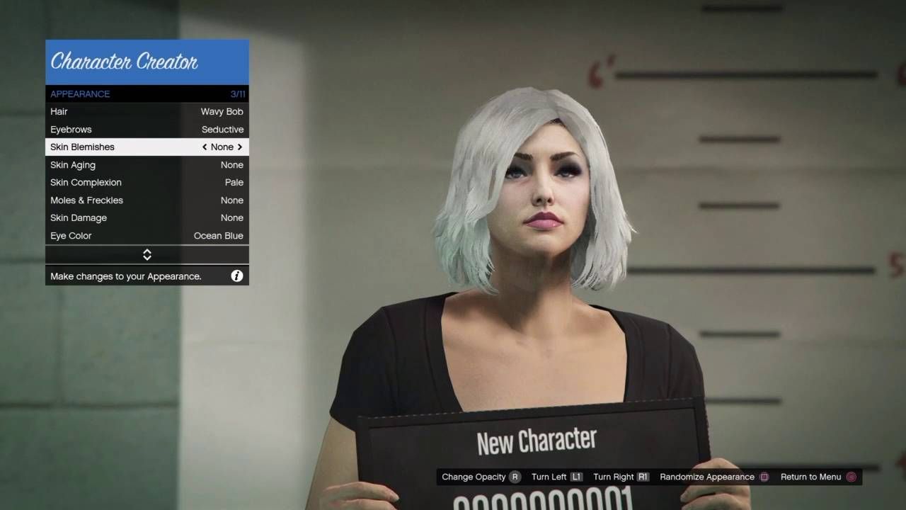 Appearnace menu in GTA 5