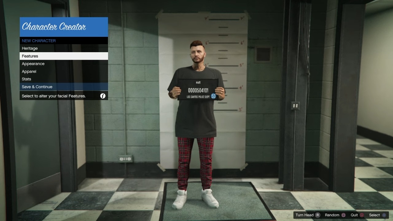 Character Customization Menu how to change skin color in gta 5