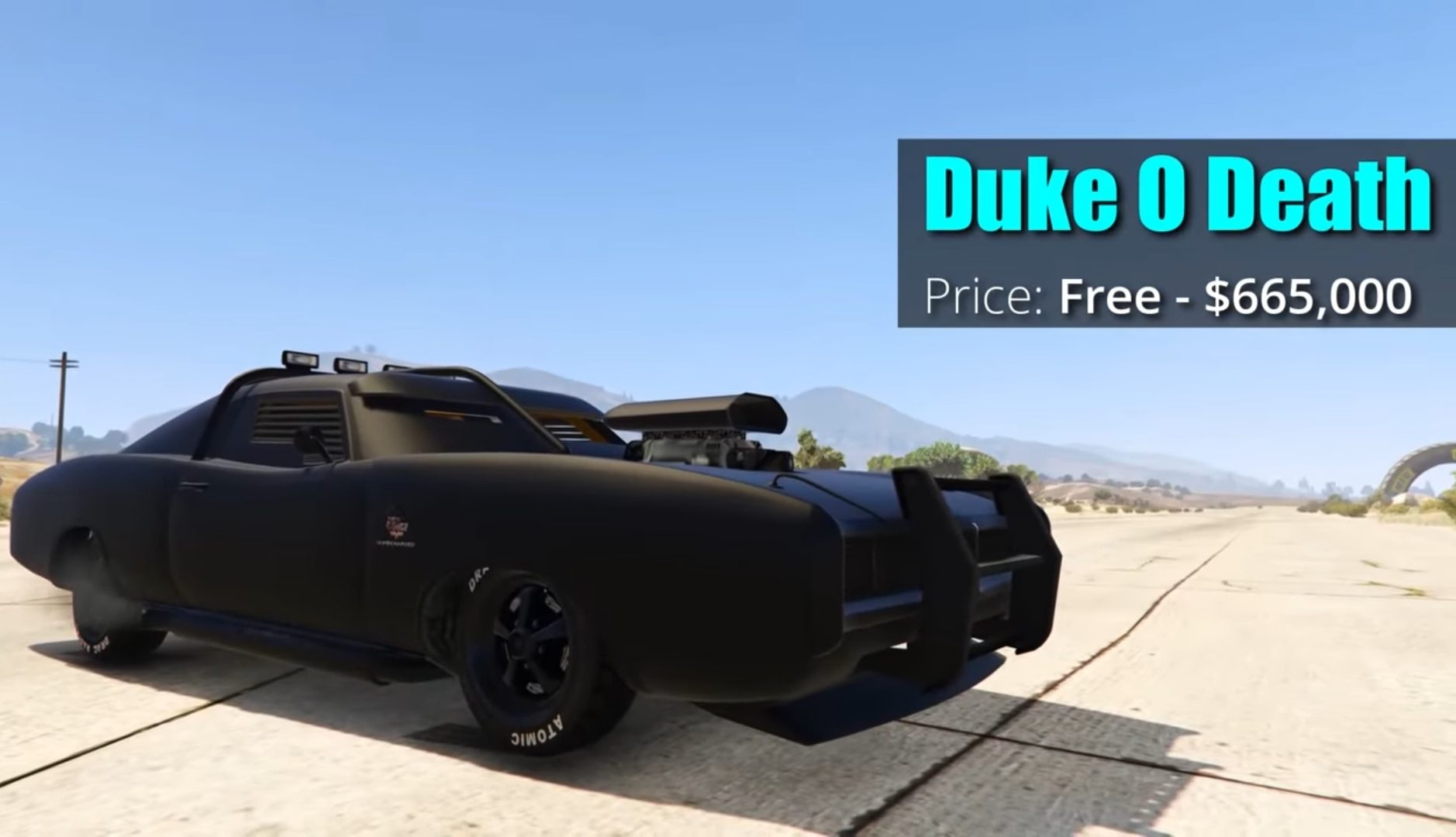 Price of Duke O'Death armored car in GTA 5