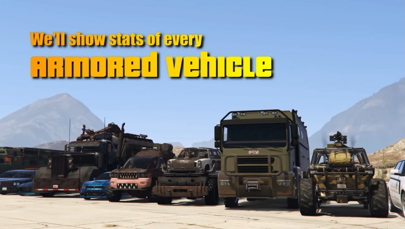Which Is The Best Armored Car In GTA 5? Gamesual