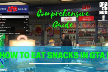 How to eat snacks in GTA 5