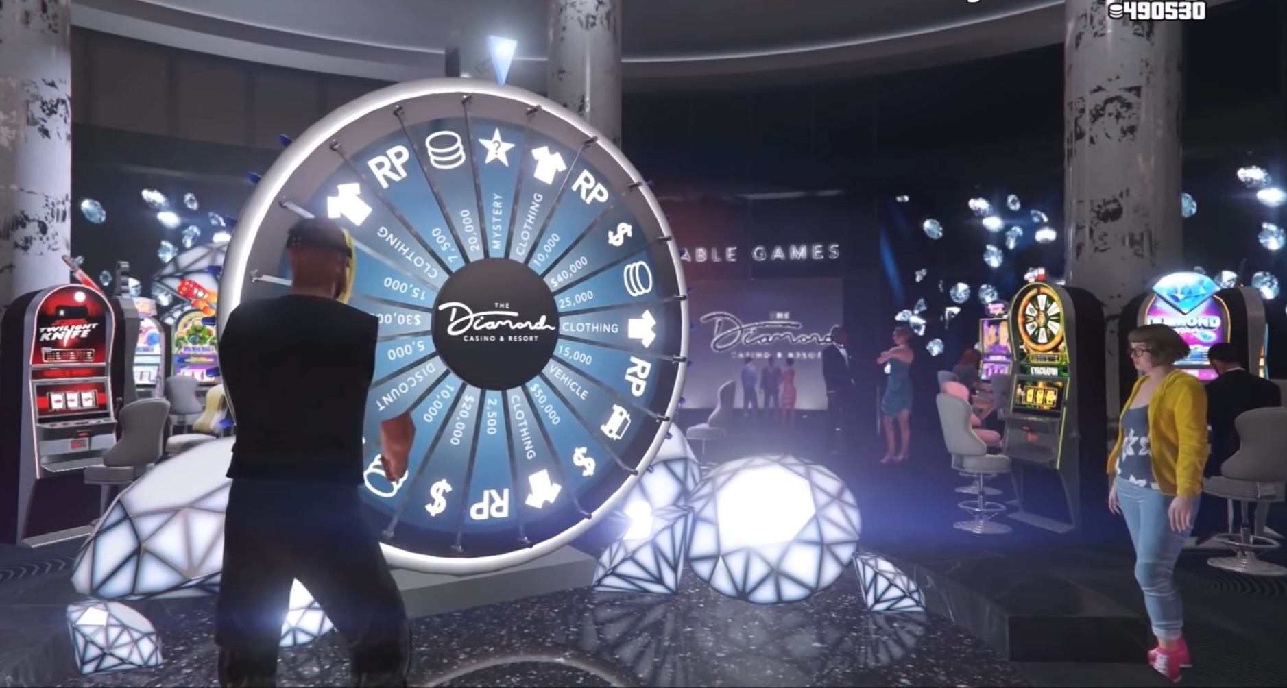 lucky wheel has landed on mystery prize in GTA 5