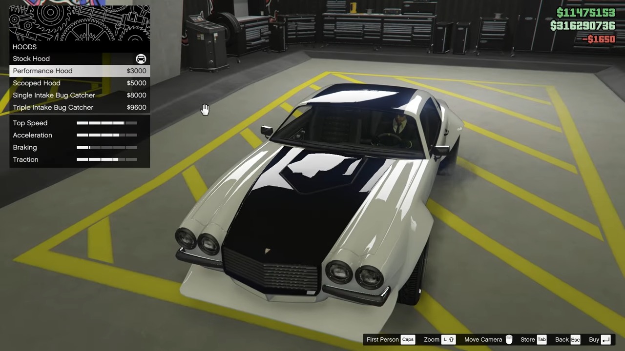 Muscle cars support Double Clutch in GTA 5