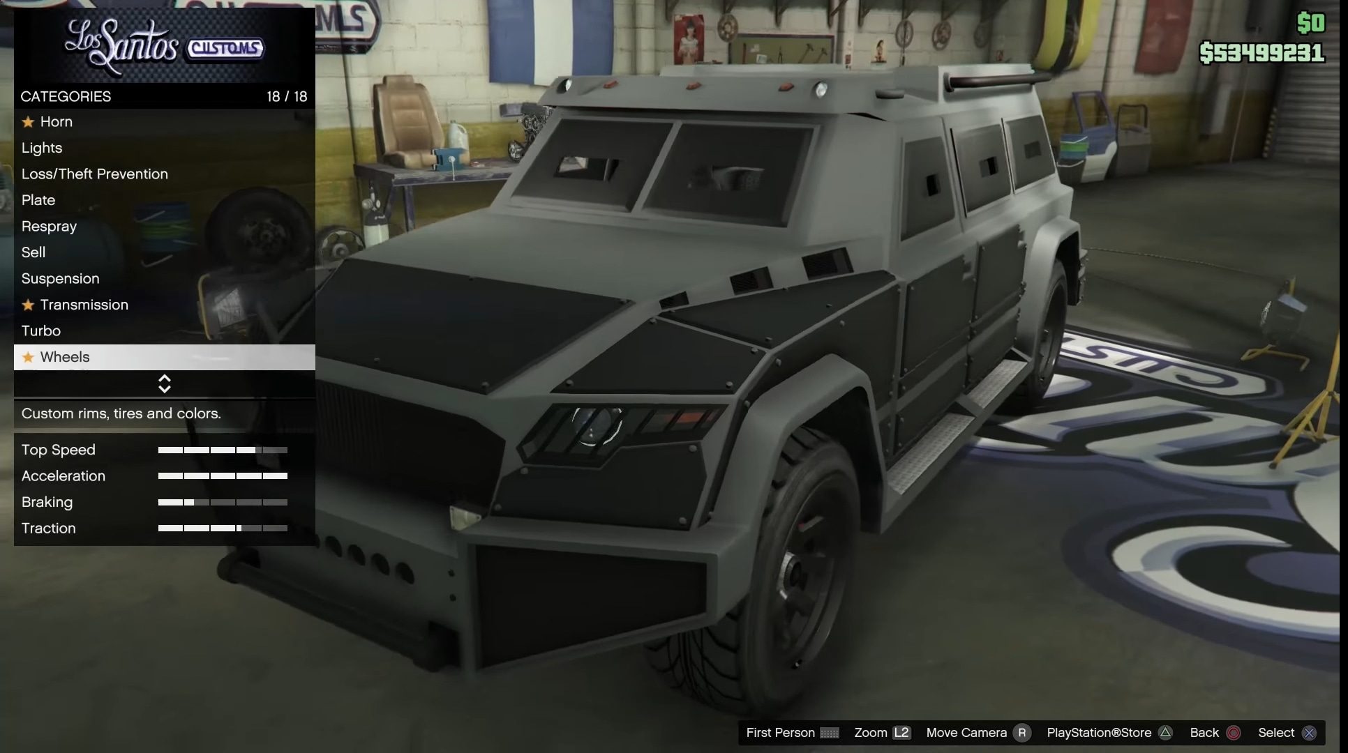 The best armored car in GTA 5