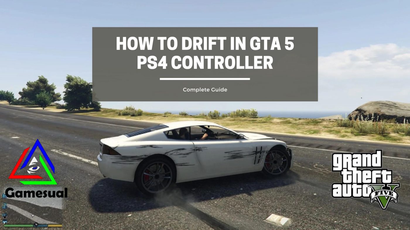 GTA 5: How To Drift Using PS4 Controller? | Gamesual