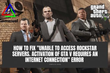 unable to access rockstar servers. activation of gta v requires an internet connection cover