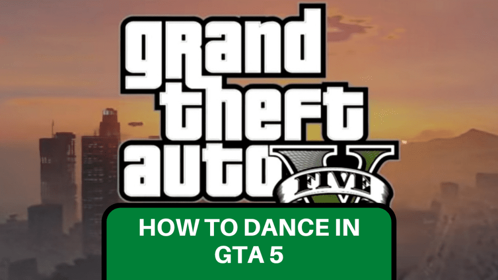 GTA 5 How to Dance on PS4 Gamesual