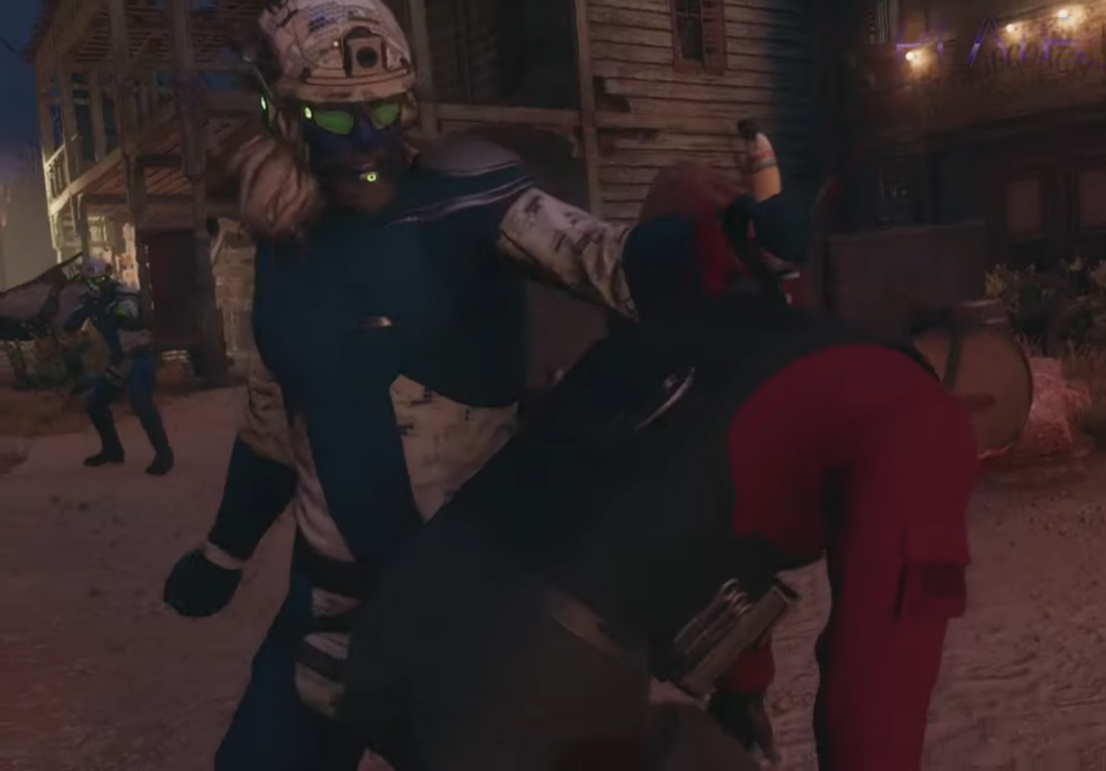 Combat in Saints Row