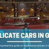 How to do the car duplication glitch in GTA 5