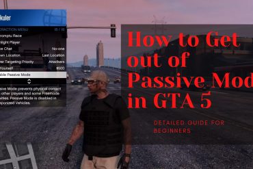 How to get out of Passive Mode in GTA 5