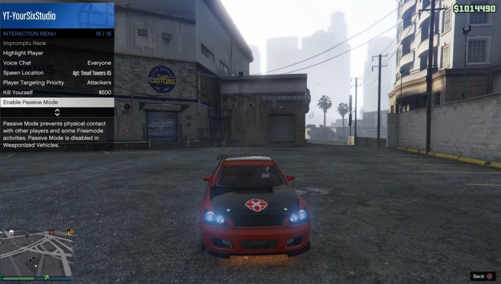 How To Get Off Passive Mode In Gta 5 Spearman Fixered56 Passive Mode In A Car 1024x582 