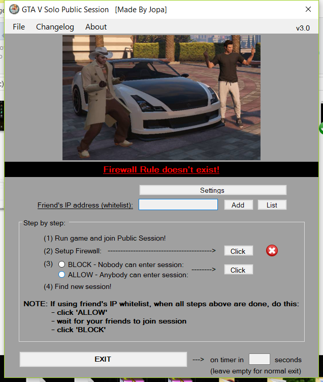 Solo Public session tool gta online