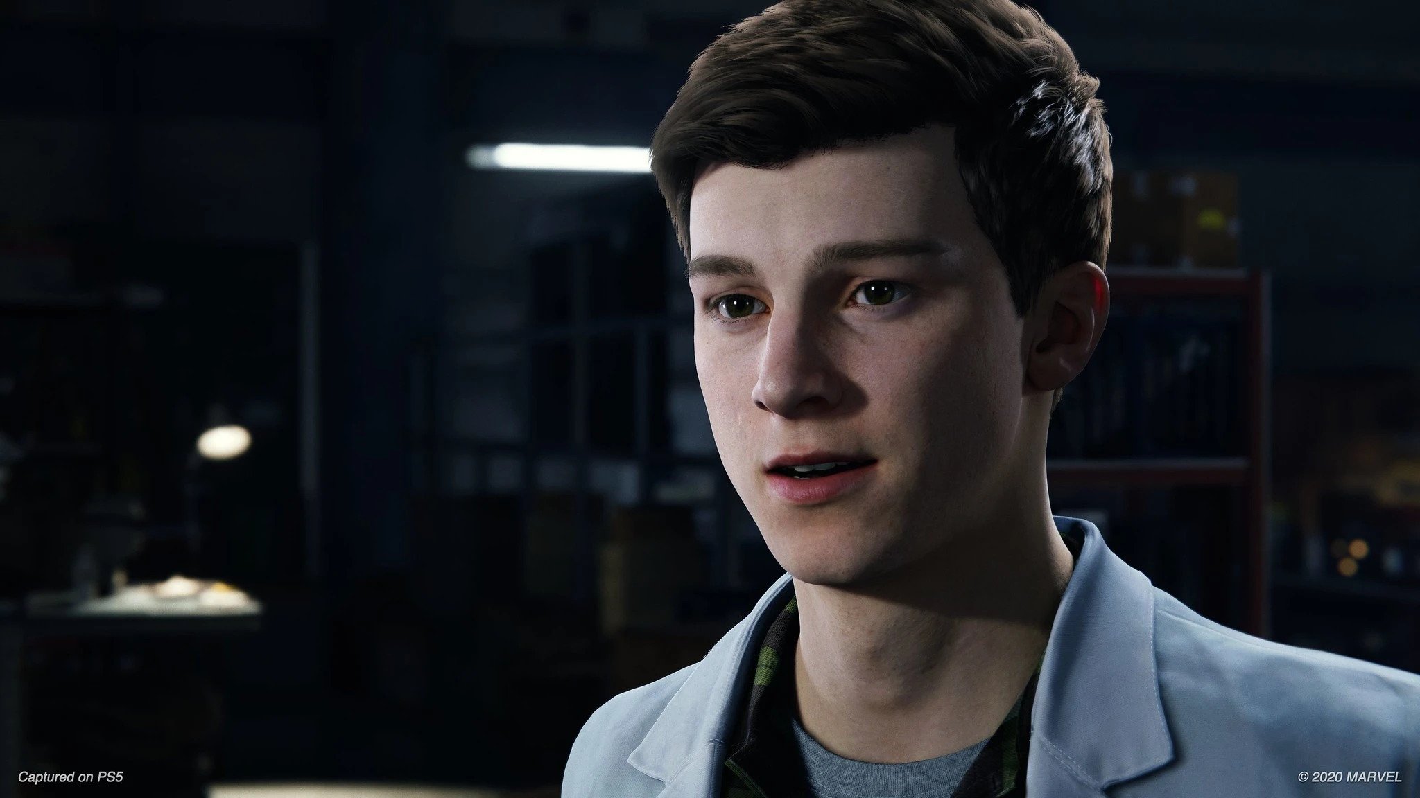 Peter's Parker new face for the Remaster on PS5 and PC.