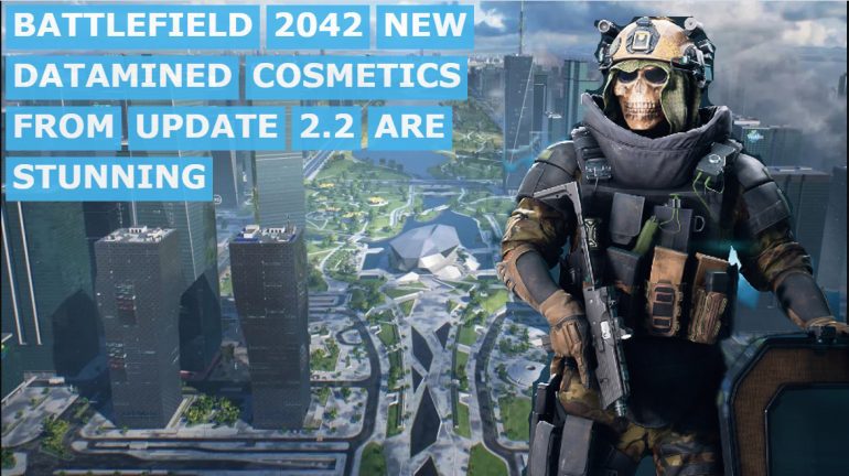 Battlefield 2042 new datamined cosmetics