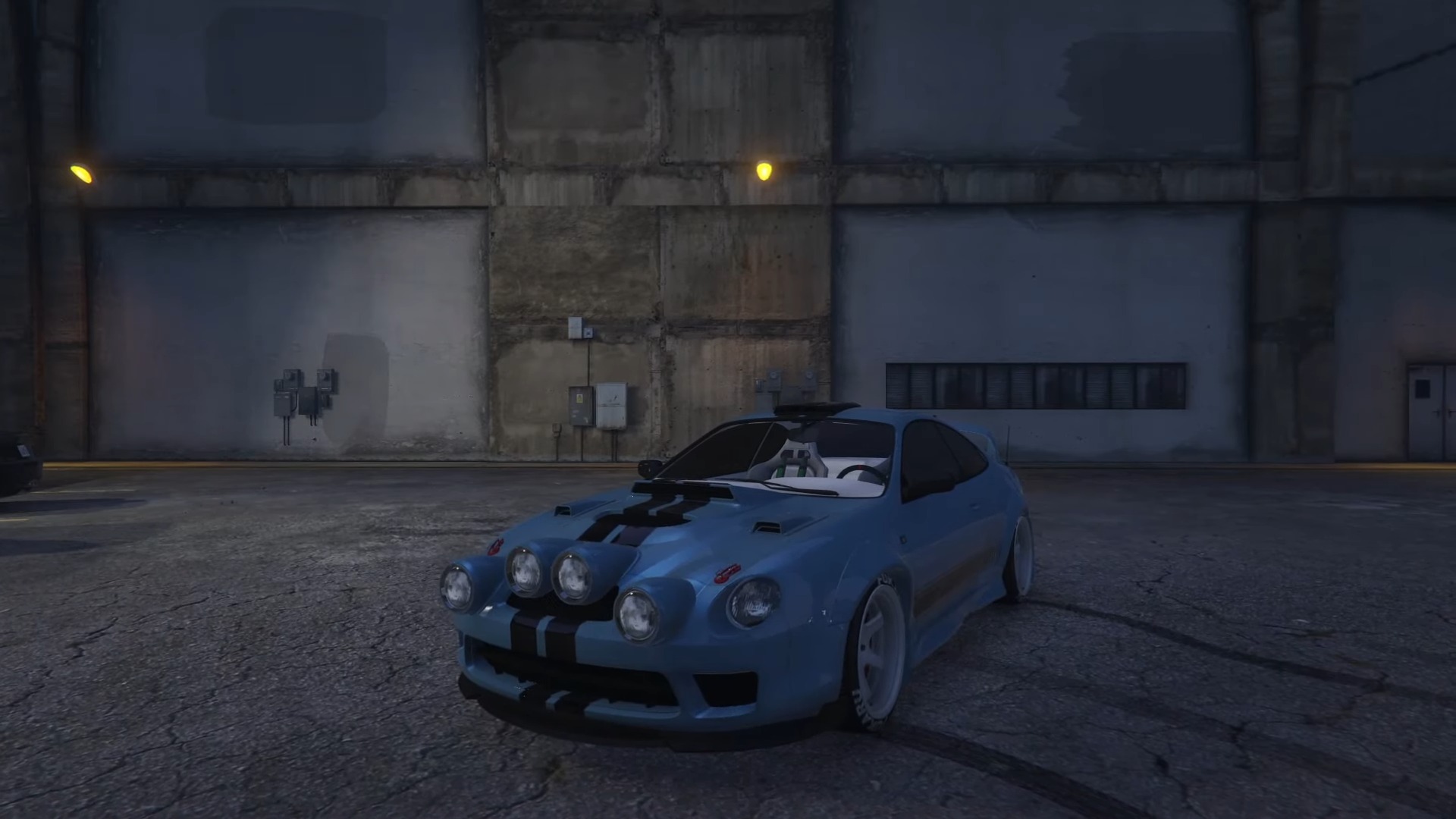 An image of a tuner car in gta 5