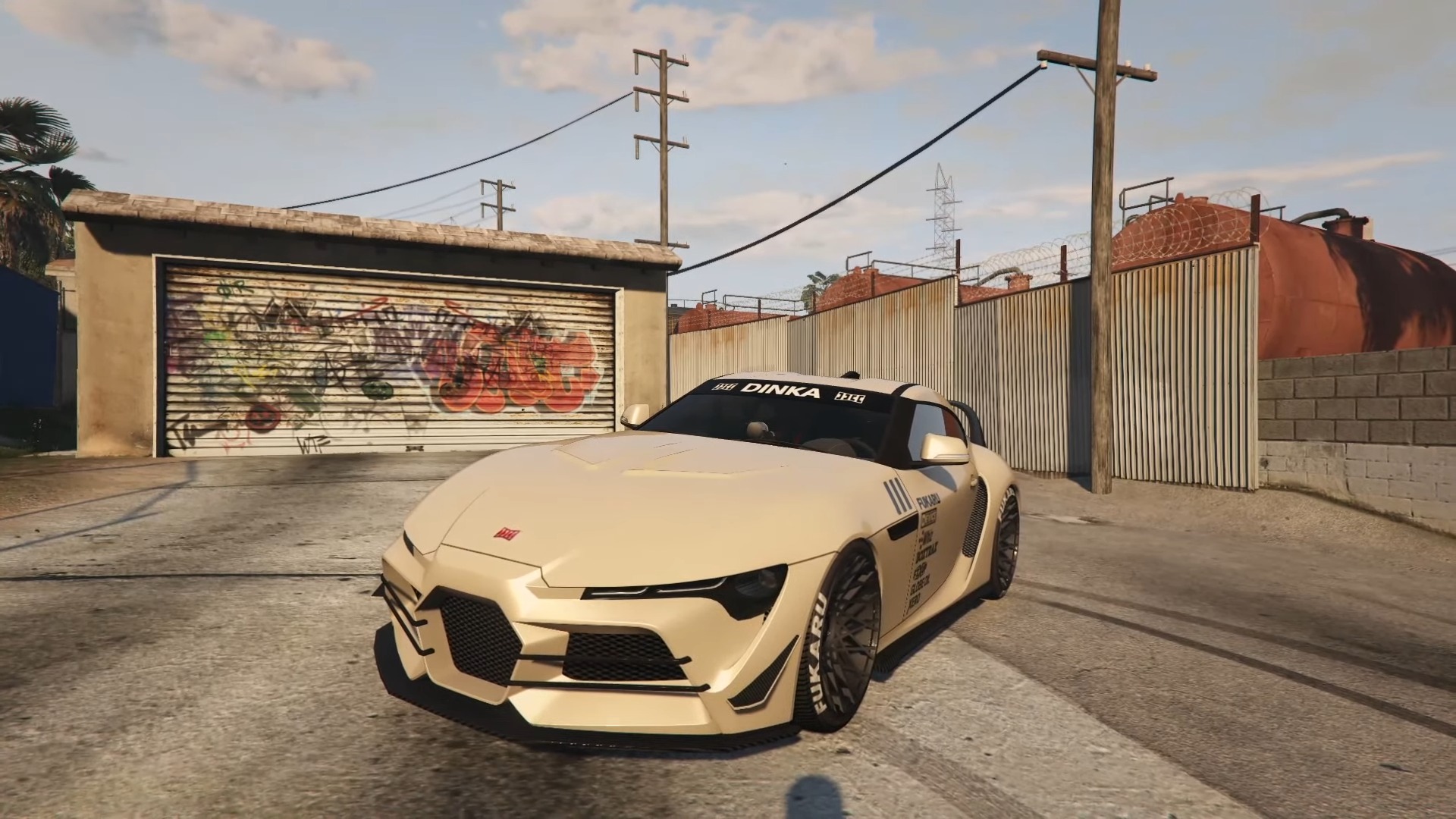 An image of a tuner car in gta 5