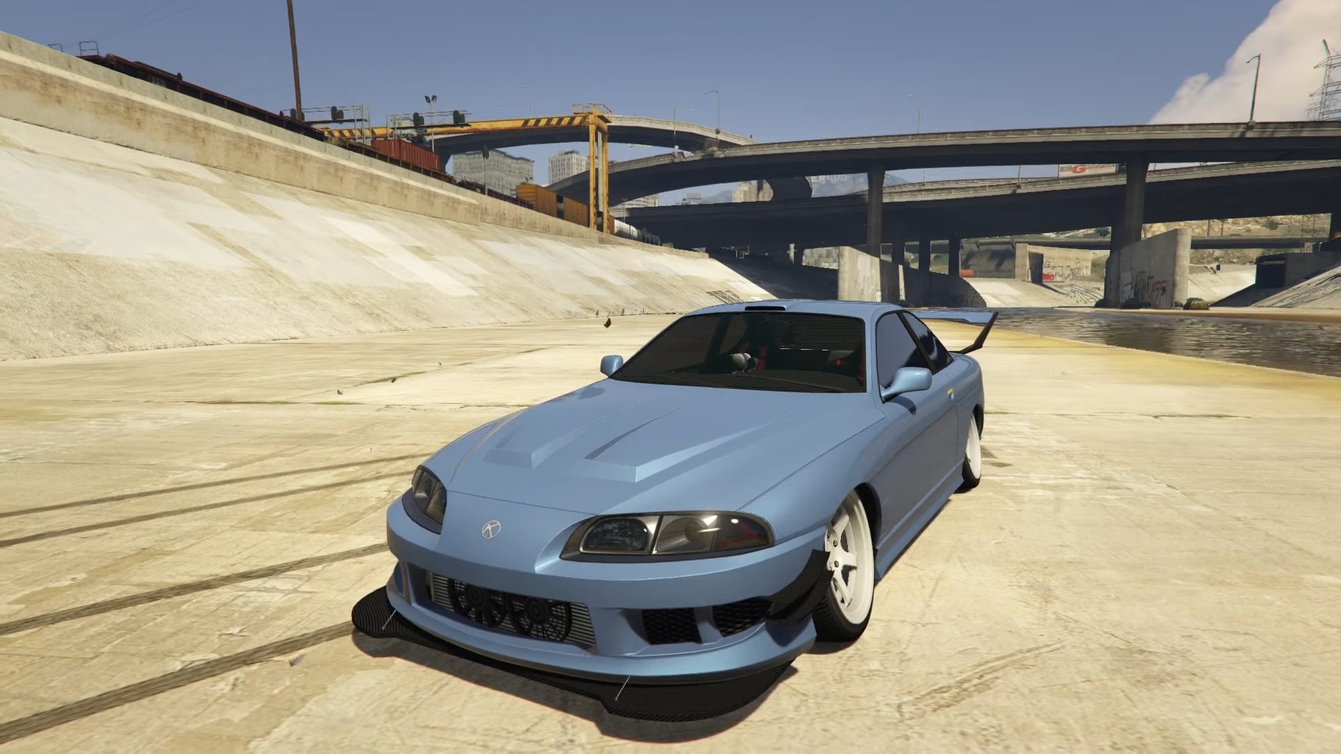 An image of a tuner car in gta 5