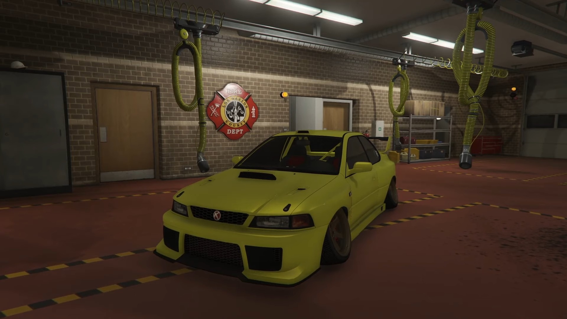 An image of a tuner car in gta 5