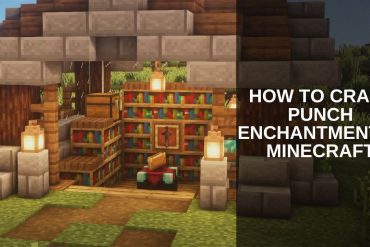 Punch Enchantment in Minecraft