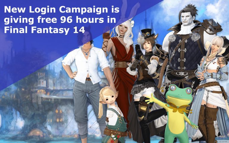 Final Fantasy 14 free trial campaign