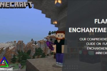 Flame Enchantment in Minecraft