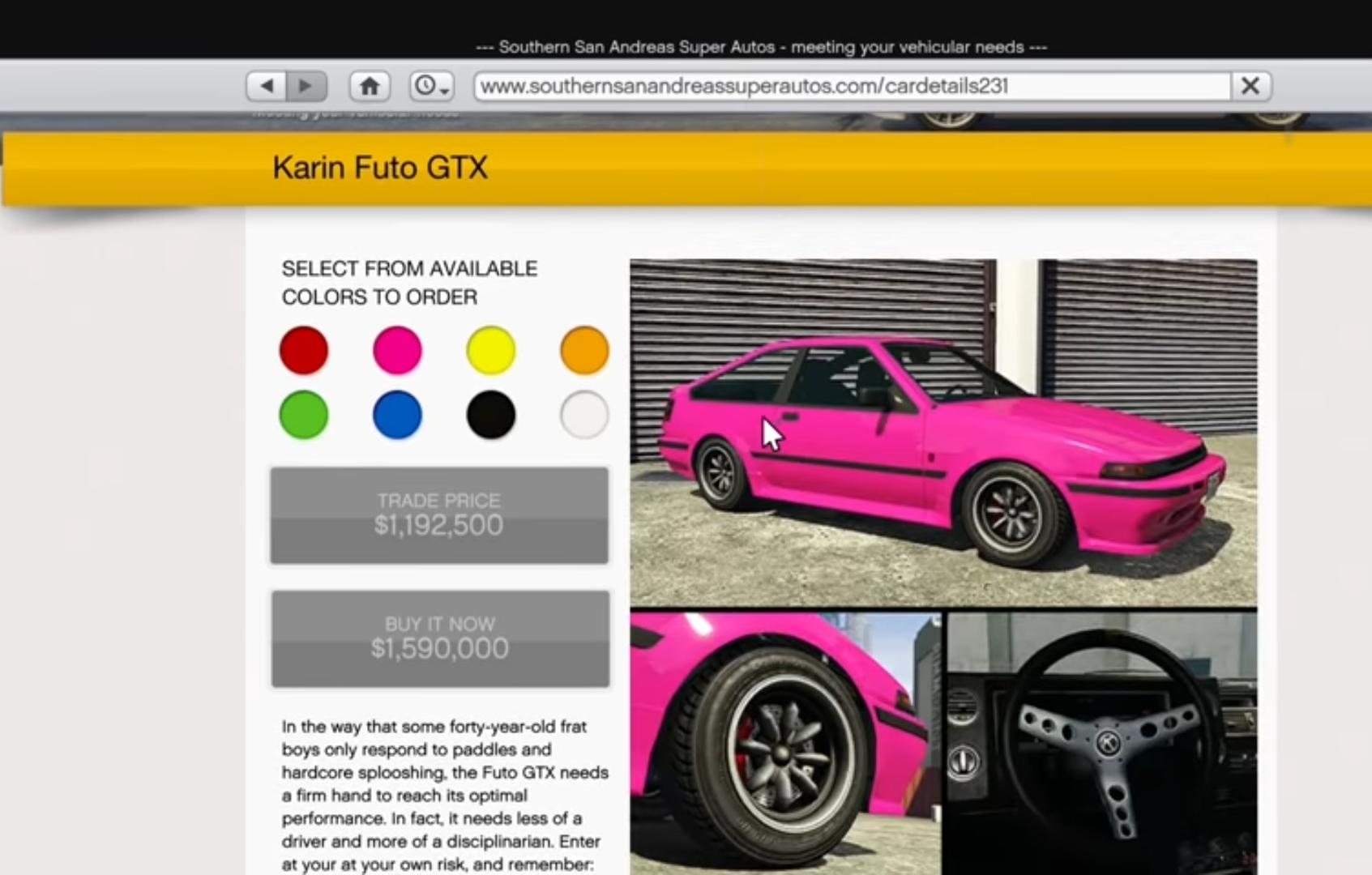 Karin Futo GTX