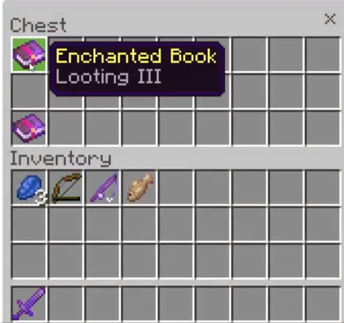 Looting Enchantment In Minecraft