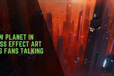 New Planet In Mass Effect Art Has Fans Talking