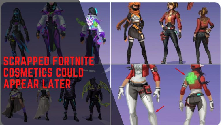 Scrapped Fortnite Cosmetics