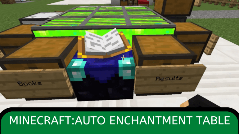 Auto Enchantment Table