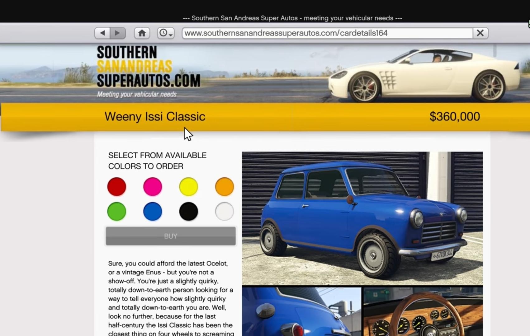 Weeny Issi classic