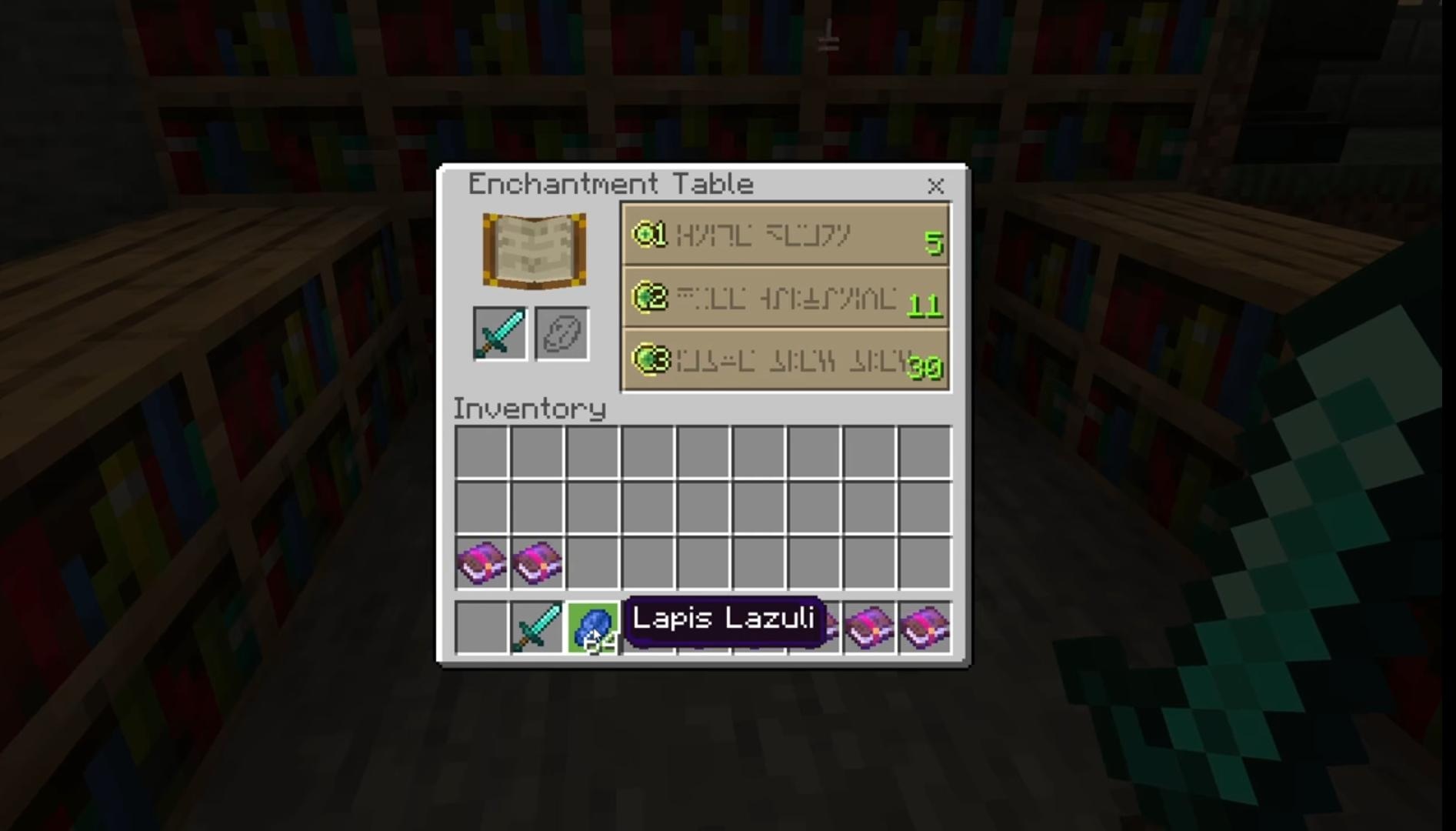 Crafting Soul Stealer enchantment in Minecraft