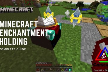 minecraft enchantment holding cover