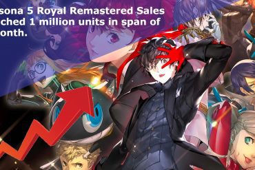 Persona 5 Royal remastered sales november