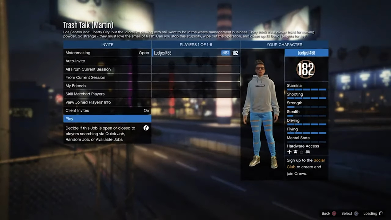 Trash Talk GTA Online Mission