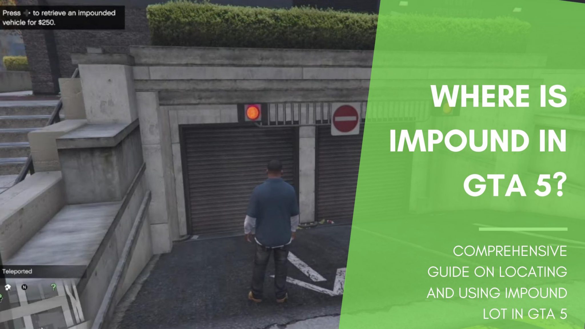 GTA 5 Where Is Impound And How To Use It? Gamesual