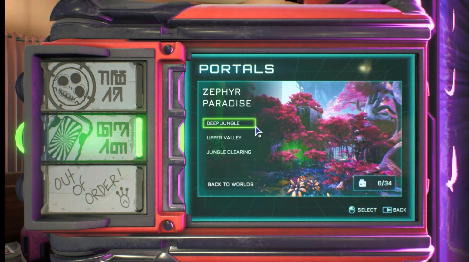 Zephyr Paradise Portals