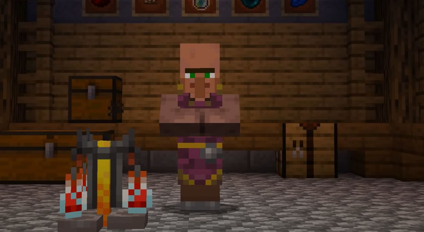 Cleric Trader in Minecraft