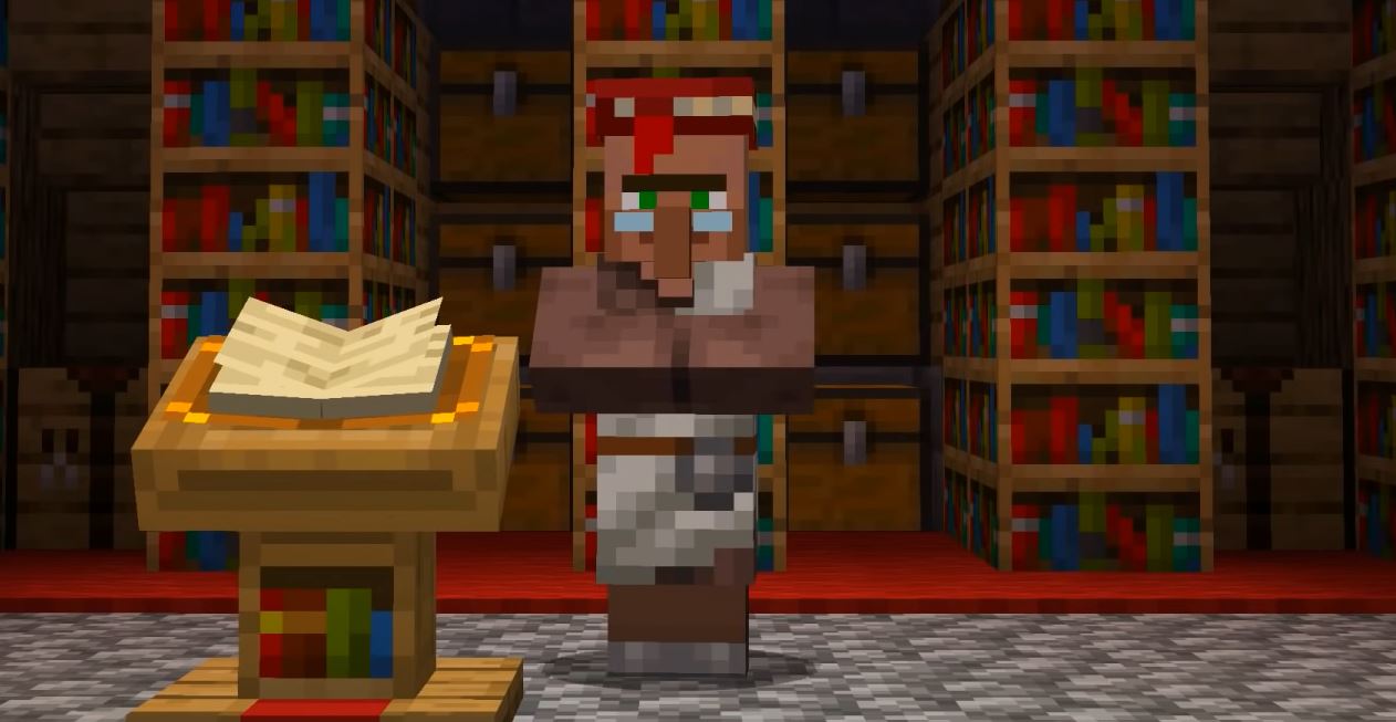 librarian in Minecraft