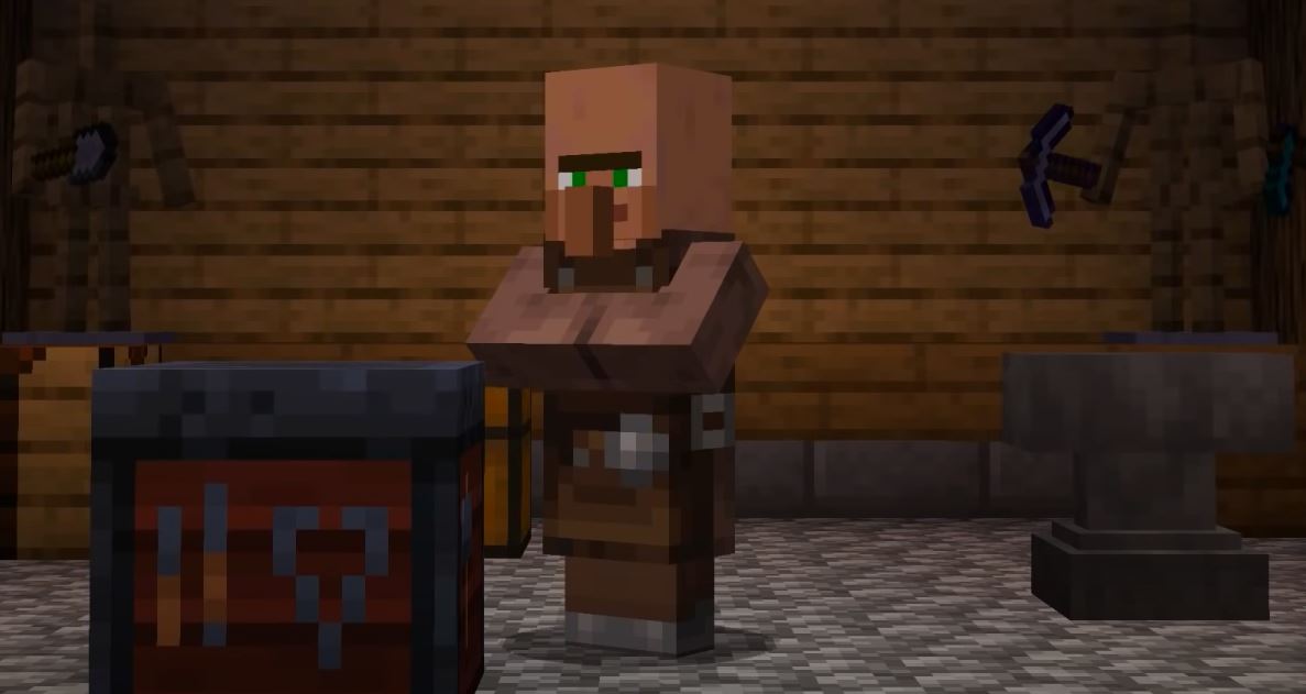 Tool Smith Villager in Minecraft