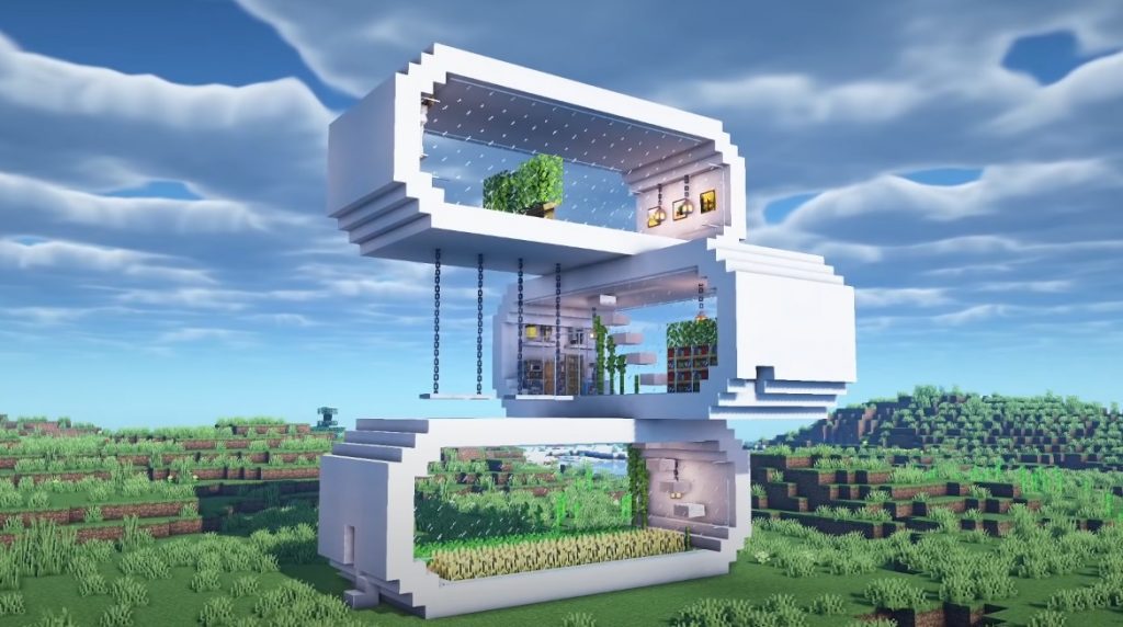 Modern house idea 3-floor