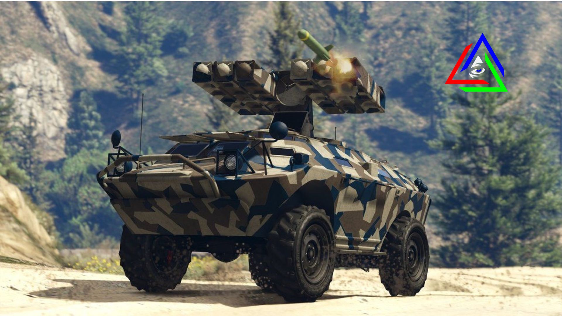 APC Tank weaponized vehicle in GTA Online 